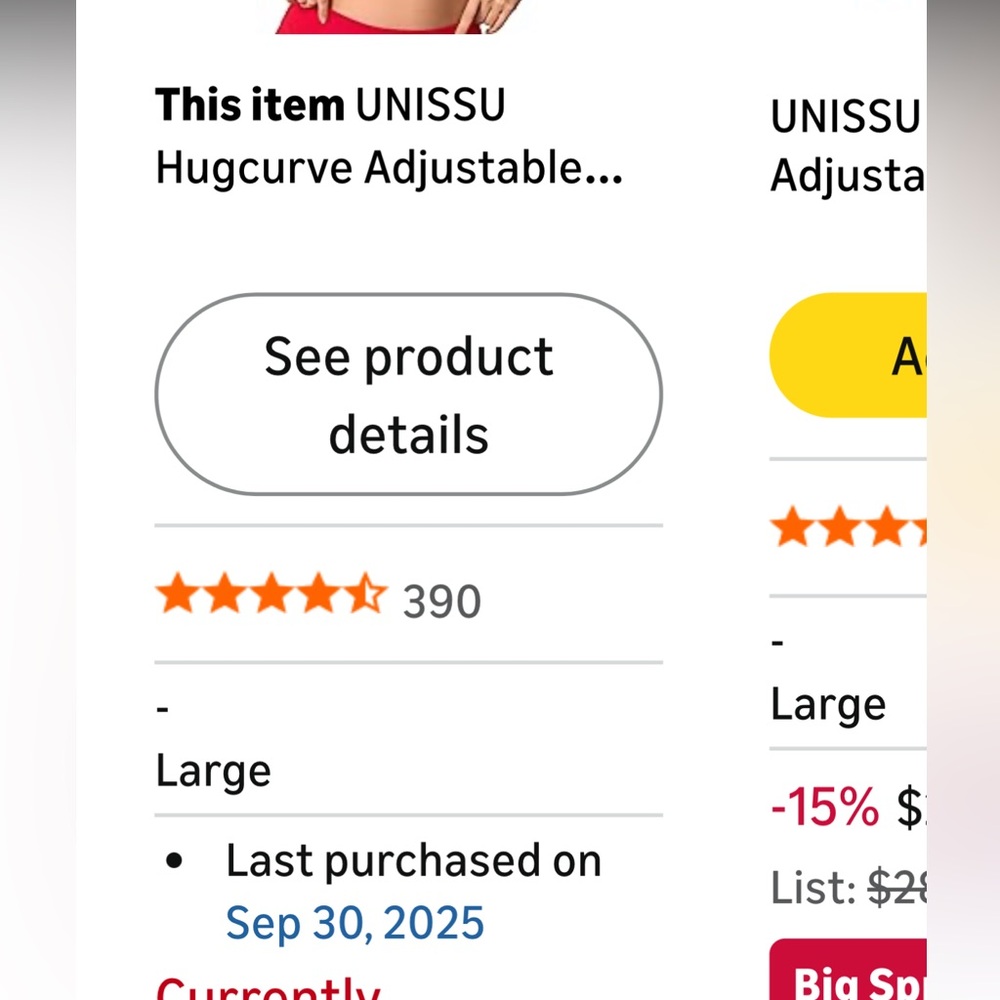 Unissu Hugcurve Sports Bra - Picture 6 of 6